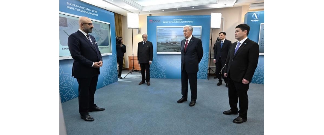 YDA Group, Mangıstau’daki Projelerini Cumhurbaşkanı Tokayev’e Sundu