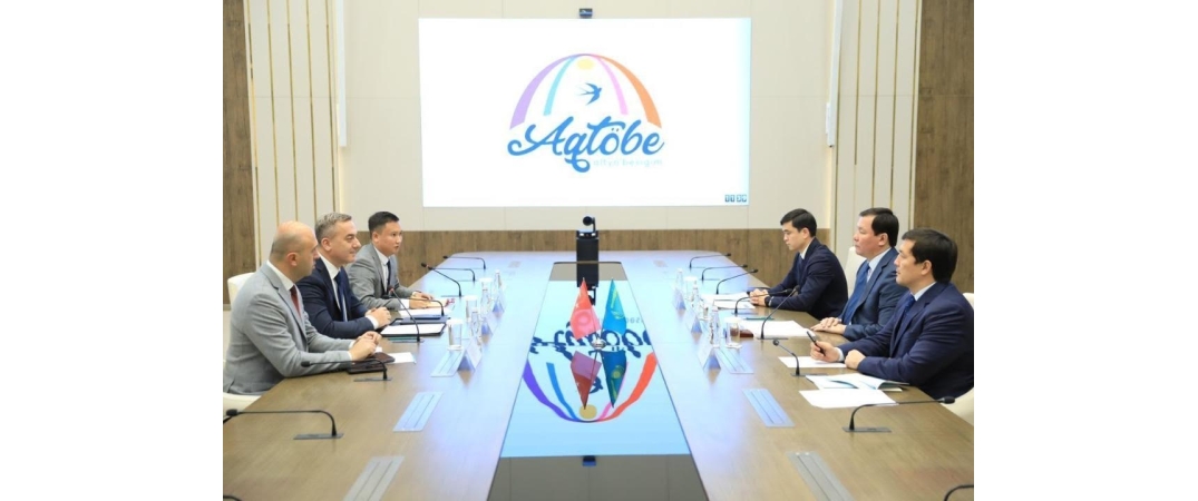 Aktöbe İl Valisi, CCI Kazakhstan Genel Müdürü Veli Dinçel ile Buluştu