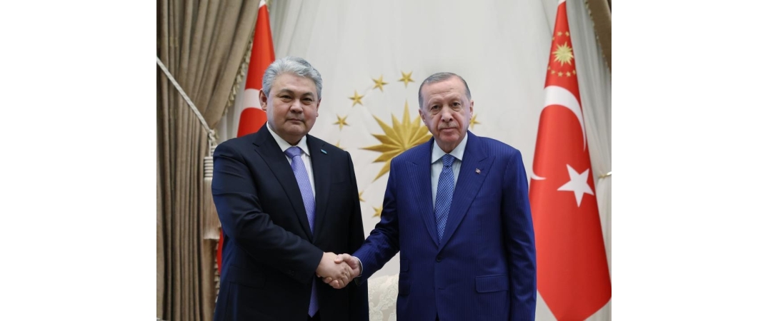 Cumhurbaşkanı Erdoğan Kazakistan Dışişleri Bakanı Köşerbayev’i Kabul Etti
