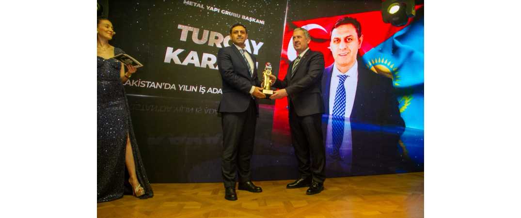 TÜKİB üyesi Nikel Metal şirketinin sahibi Turgay Karasu, Kazakistan’da “Yılın İş Adamı” ödülüne layık görüldü
