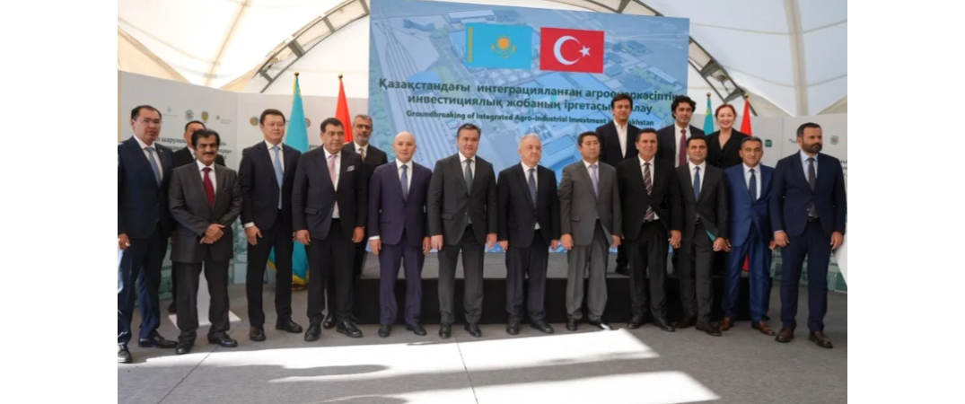  Sep Astana’da Kazak Protein Projesinin Temel Atma Töreni Yapıldı