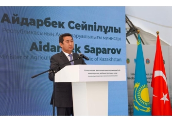  Sep Astana’da Kazak Protein Projesinin Temel Atma Töreni Yapıldı