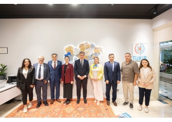 İzmir Büyükşehir Belediye Başkanı Sayın Cemil Tugay ve Heyetini Astana'da Ağırladık