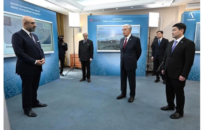 YDA Group, Mangıstau’daki Projelerini Cumhurbaşkanı Tokayev’e Sundu