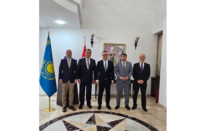 T.C. Almatı Başkonsolosu’na Nezaket Ziyareti