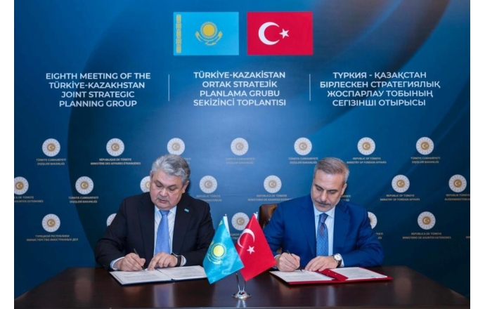 Ankara’da Kazakistan – Türkiye Ortak Stratejik Planlama Grubu 8. Toplantısı Gerçekleşti