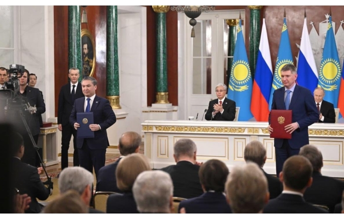 Kazakistan ile Rusya Arasında Özel Ekonomik Bölgelerin Gelişmesine İlişkin Memorandum İmzalandı