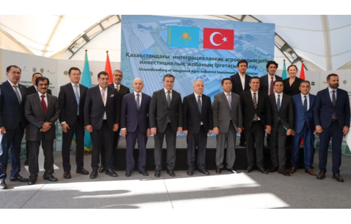  Sep Astana’da Kazak Protein Projesinin Temel Atma Töreni Yapıldı