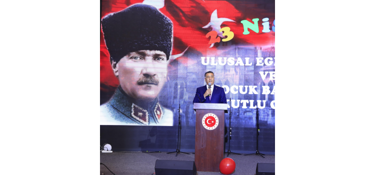 Almatı'da 23 Nisan coşkusu