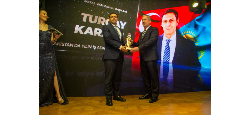TÜKİB üyesi Nikel Metal şirketinin sahibi Turgay Karasu, Kazakistan’da “Yılın İş Adamı” ödülüne layık görüldü
