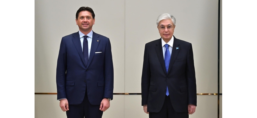 TÜKİB Üyemiz Anadolu Grubu, Cumhurbaşkanı Kassym-Jomart Tokayev ile Gerçekleştirilen Görüşmede Kazakistan'daki Uzun Vadeli Yatırım Vizyonunu Paylaştı