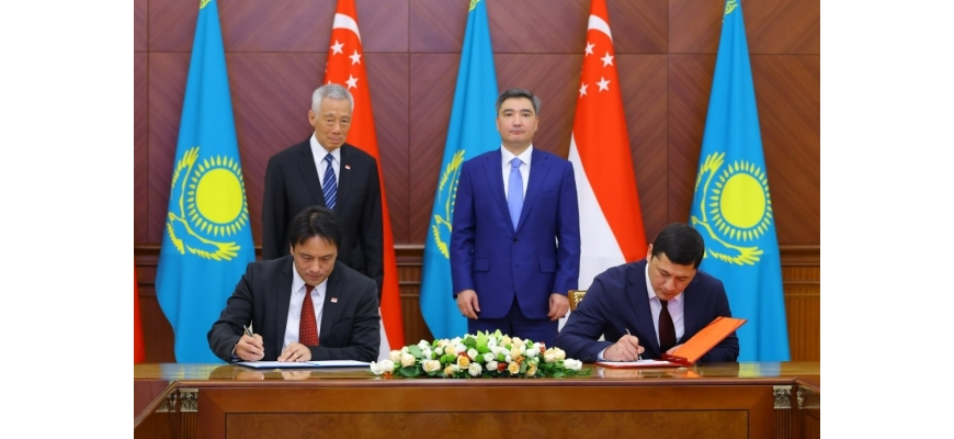 Kazakistan ve Singapur, işbirliğini güçlendiriyor