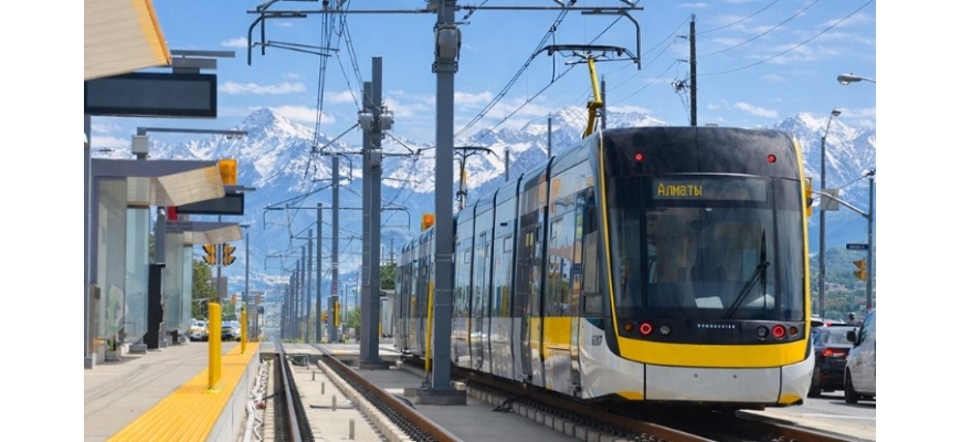 Almatı’da LRT Hattının 2029 Yılında Trafiğe Açılması Planlanıyor